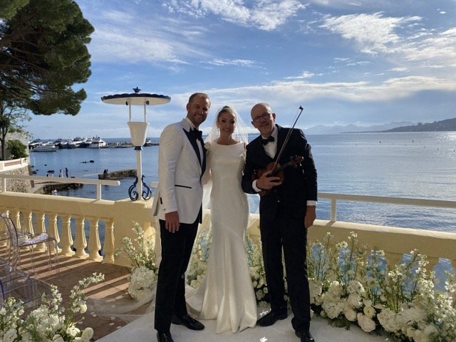 belle rives wedding violin solo<br />